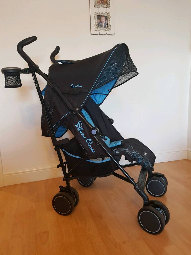 silver cross pop cup holder